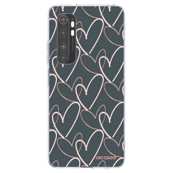 Picasee silikónový prehľadný obal pre Xiaomi Mi Note 10 Lite - Veľa lásky