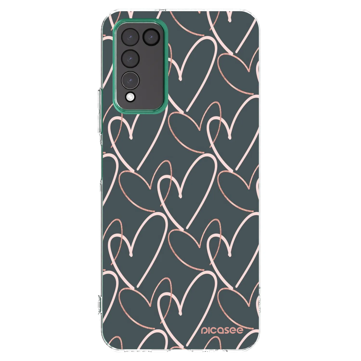 Silikónový prehľadný obal pre Honor 10X Lite - Veľa lásky