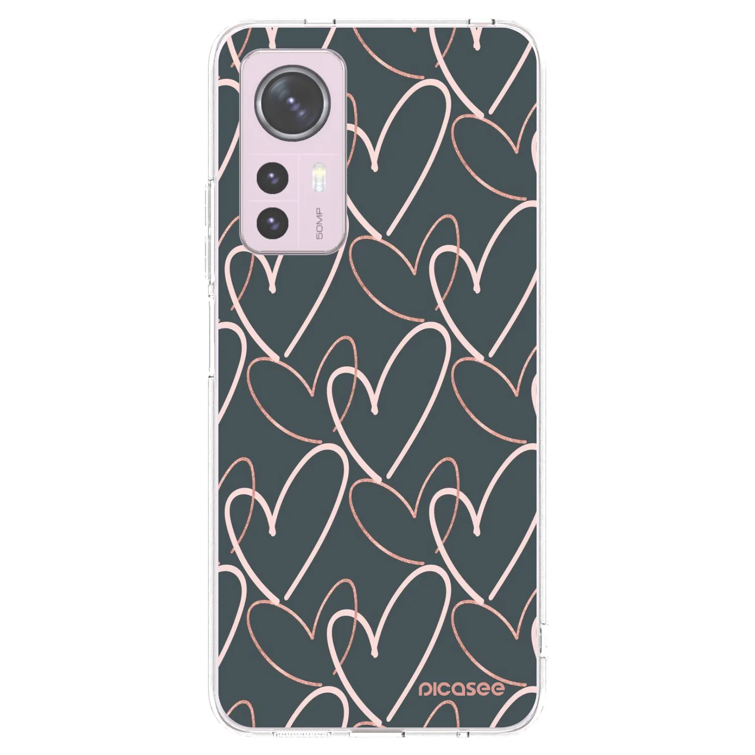 Picasee silikónový prehľadný obal pre Xiaomi 12 - Veľa lásky
