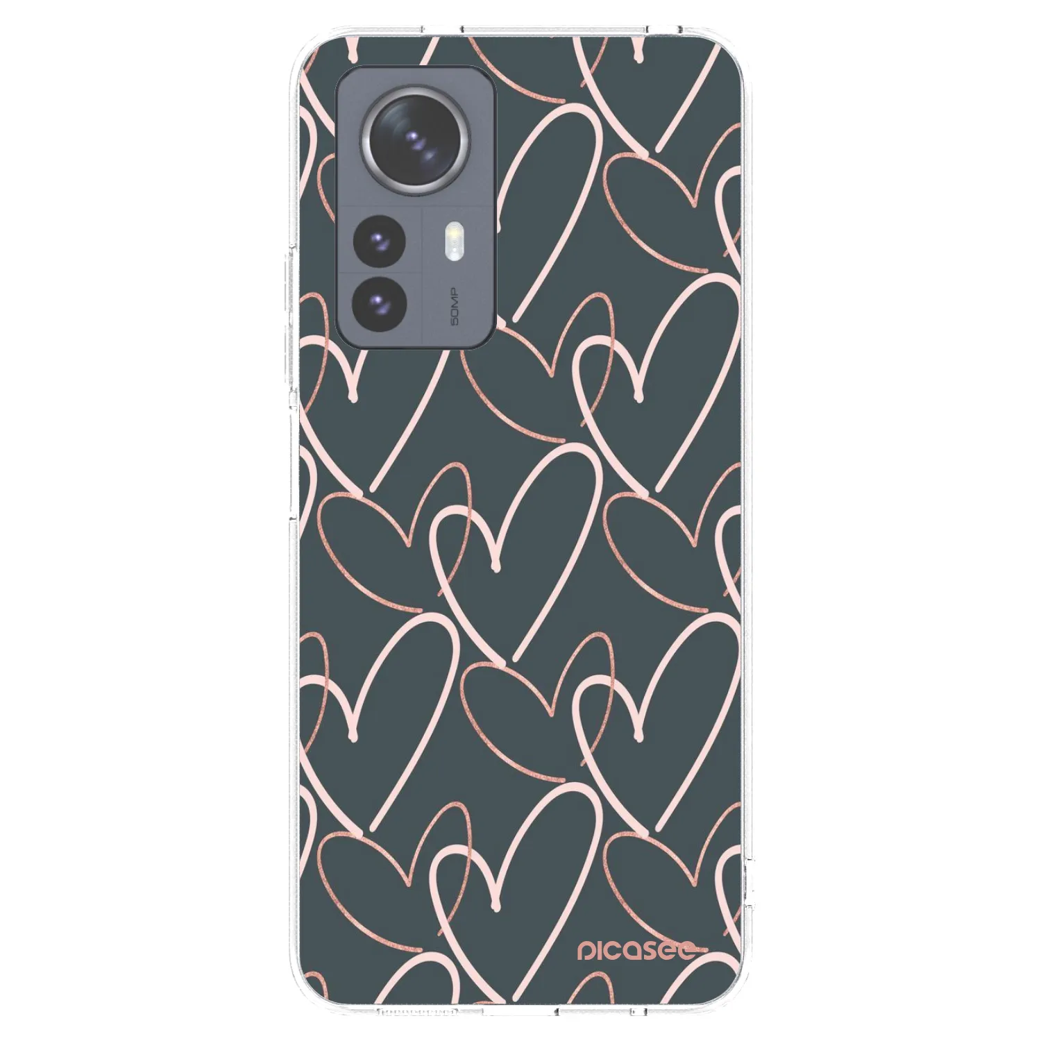 Picasee silikónový prehľadný obal pre Xiaomi 12 Pro - Veľa lásky