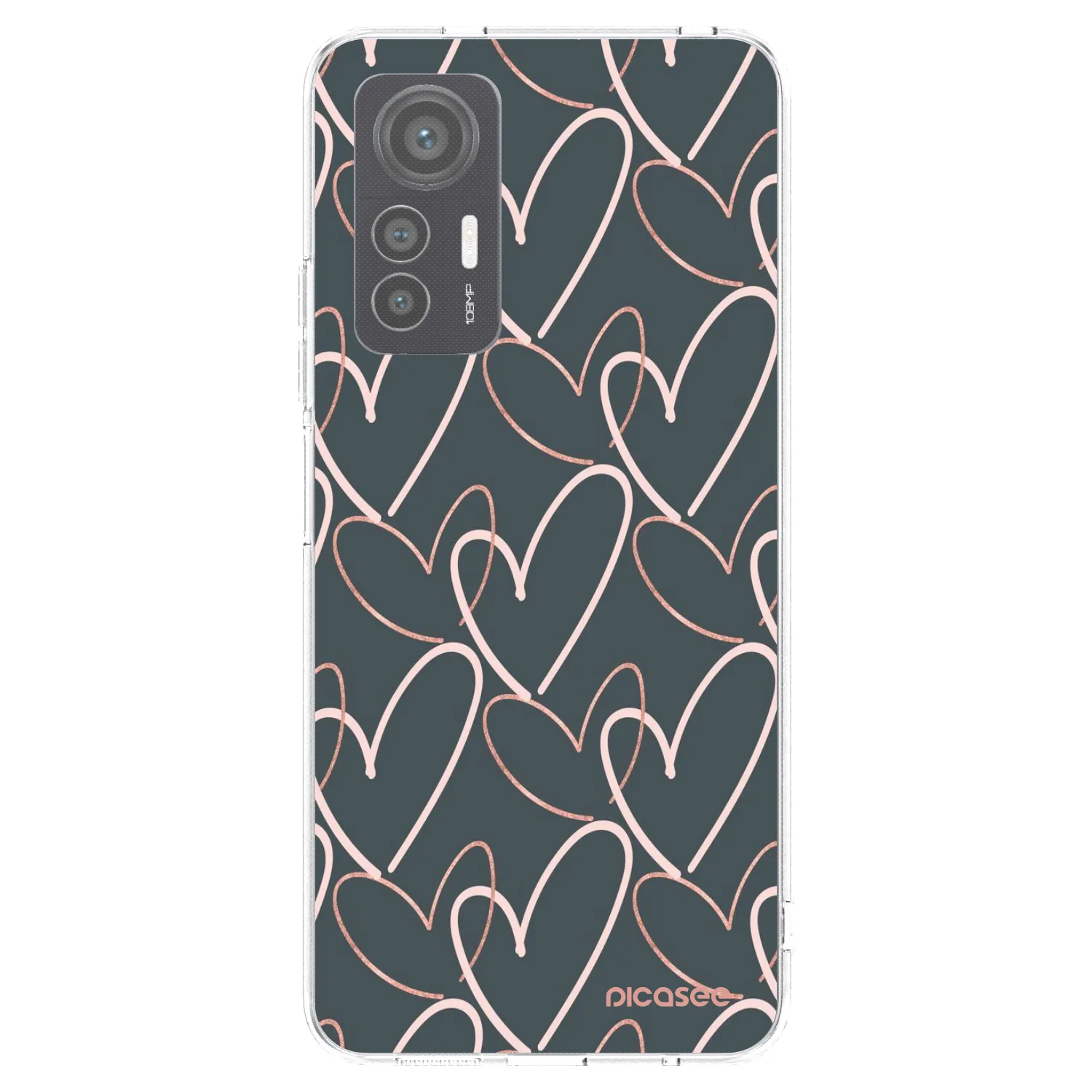Picasee silikónový prehľadný obal pre Xiaomi 12 Lite - Veľa lásky