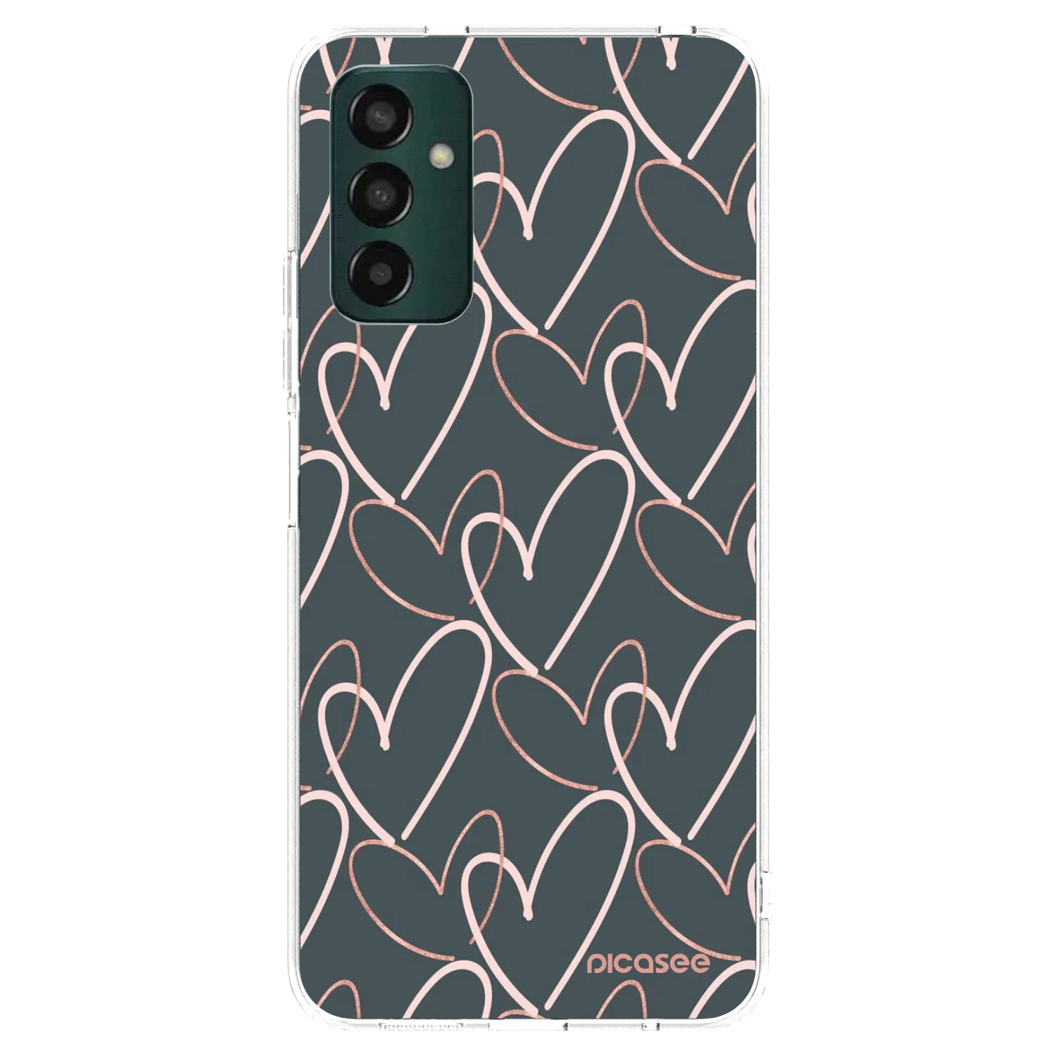 Picasee silikónový prehľadný obal pre Samsung Galaxy M23 5G - Veľa lásky