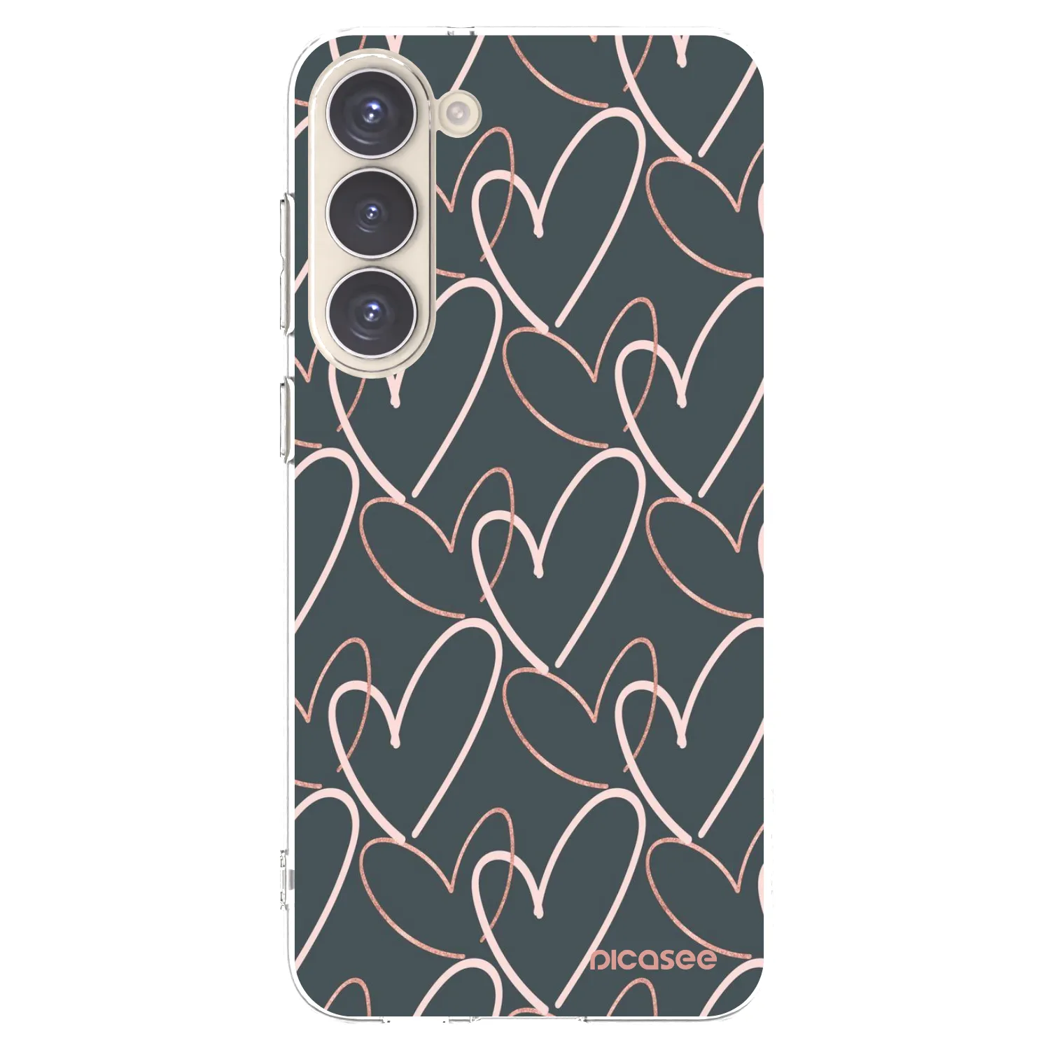Picasee silikónový prehľadný obal pre Samsung Galaxy S23+ 5G - Veľa lásky