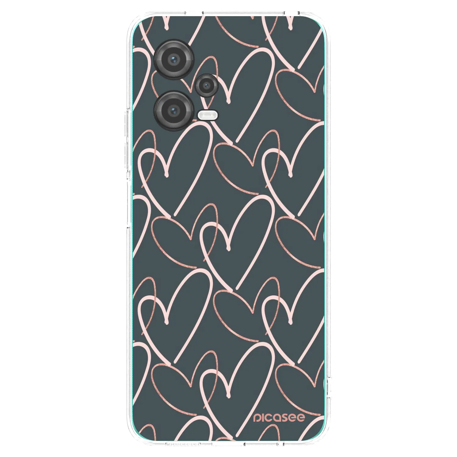 Picasee silikónový prehľadný obal pre Xiaomi Poco X5 - Veľa lásky