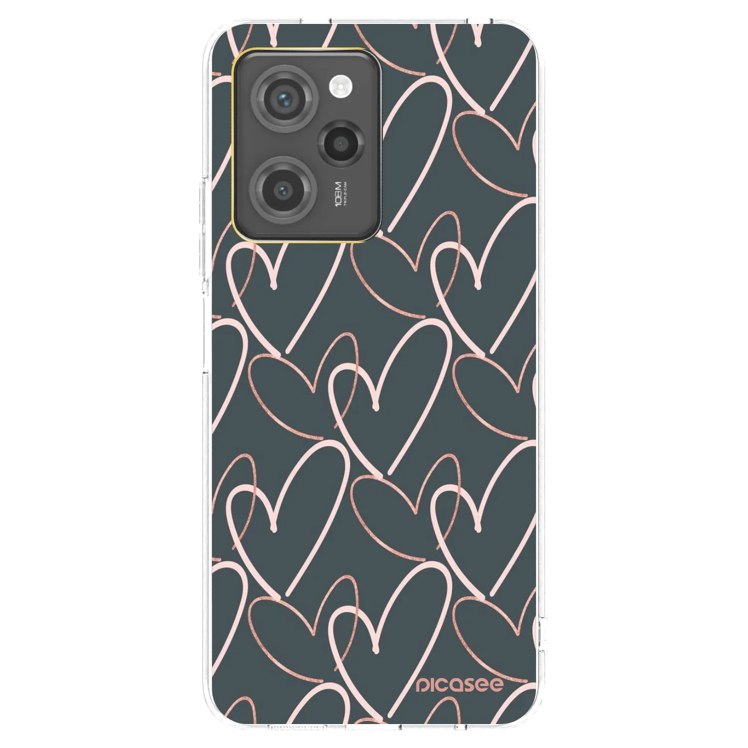 Picasee silikónový prehľadný obal pre Xiaomi Poco X5 Pro - Veľa lásky
