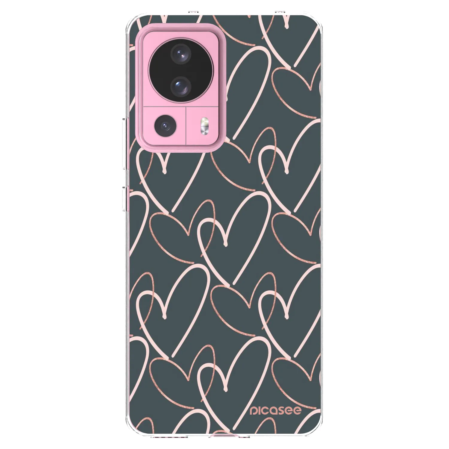 Picasee silikónový prehľadný obal pre Xiaomi 13 Lite - Veľa lásky