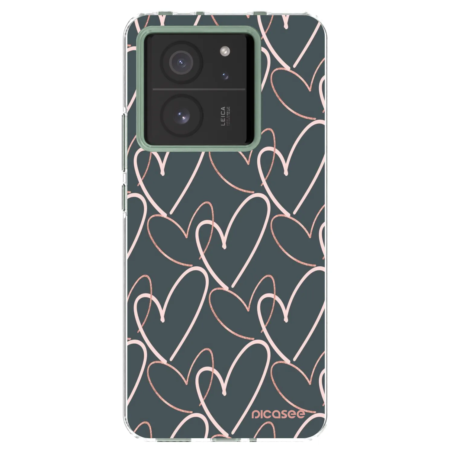 Picasee silikónový prehľadný obal pre Xiaomi 13T - Veľa lásky