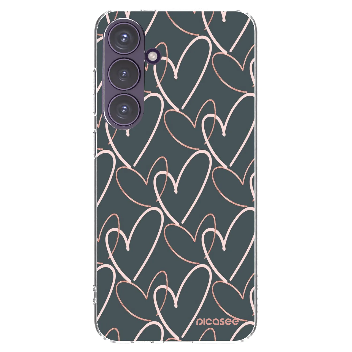 Picasee silikónový prehľadný obal pre Samsung Galaxy S24+ S926B 5G - Veľa lásky
