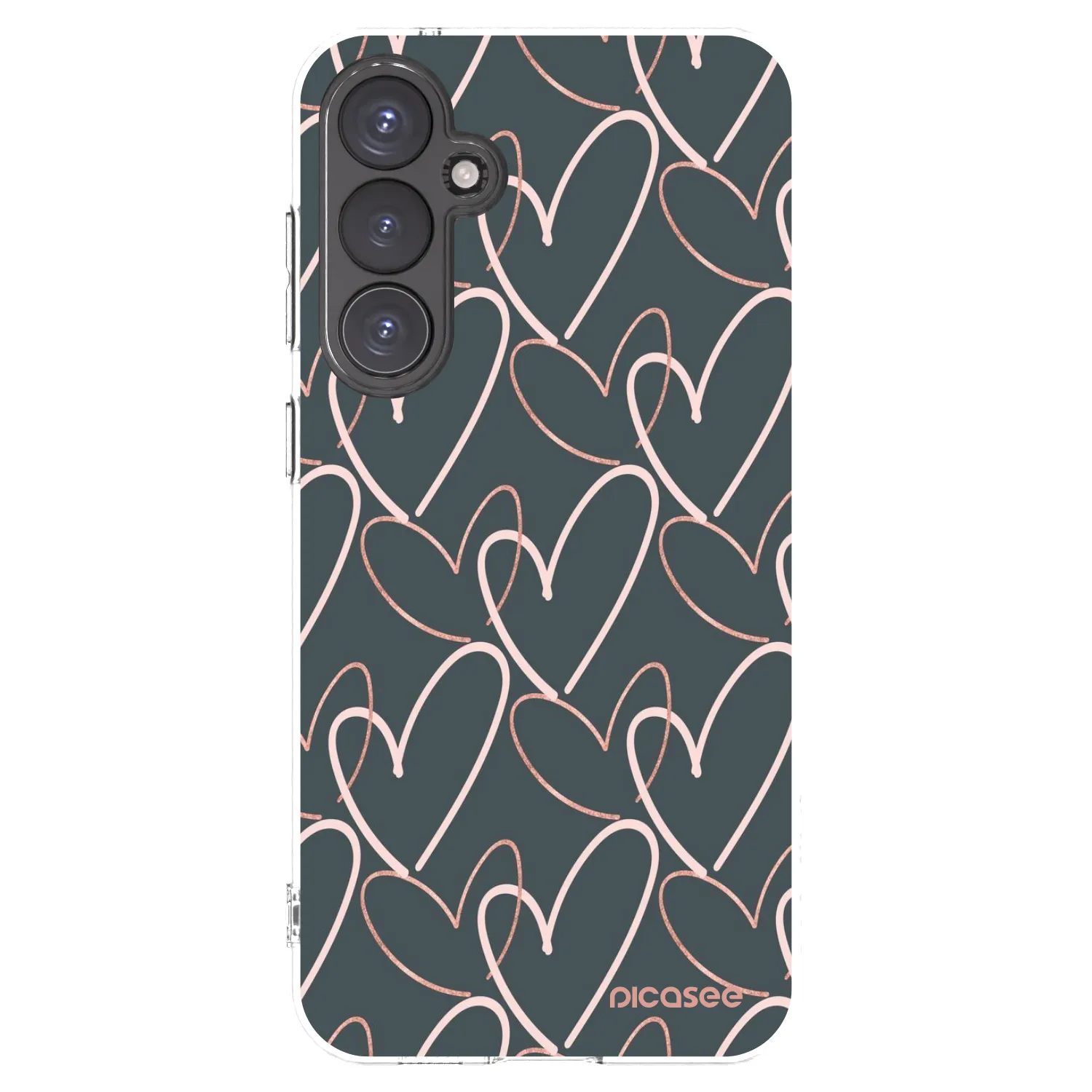 Picasee silikónový prehľadný obal pre Samsung Galaxy S23 FE S711B - Veľa lásky