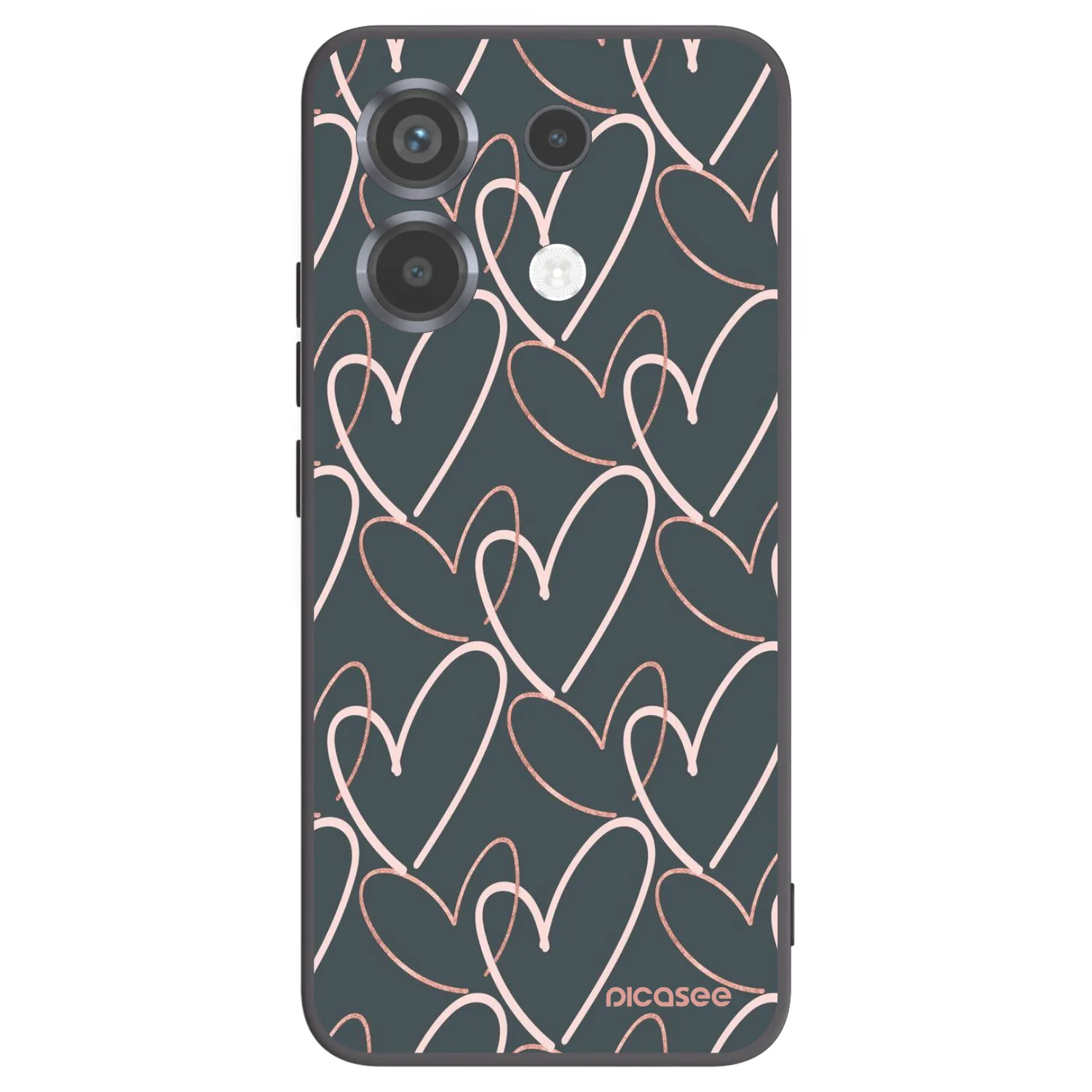 Picasee silikónový čierny obal pre Xiaomi Poco X6 - Veľa lásky