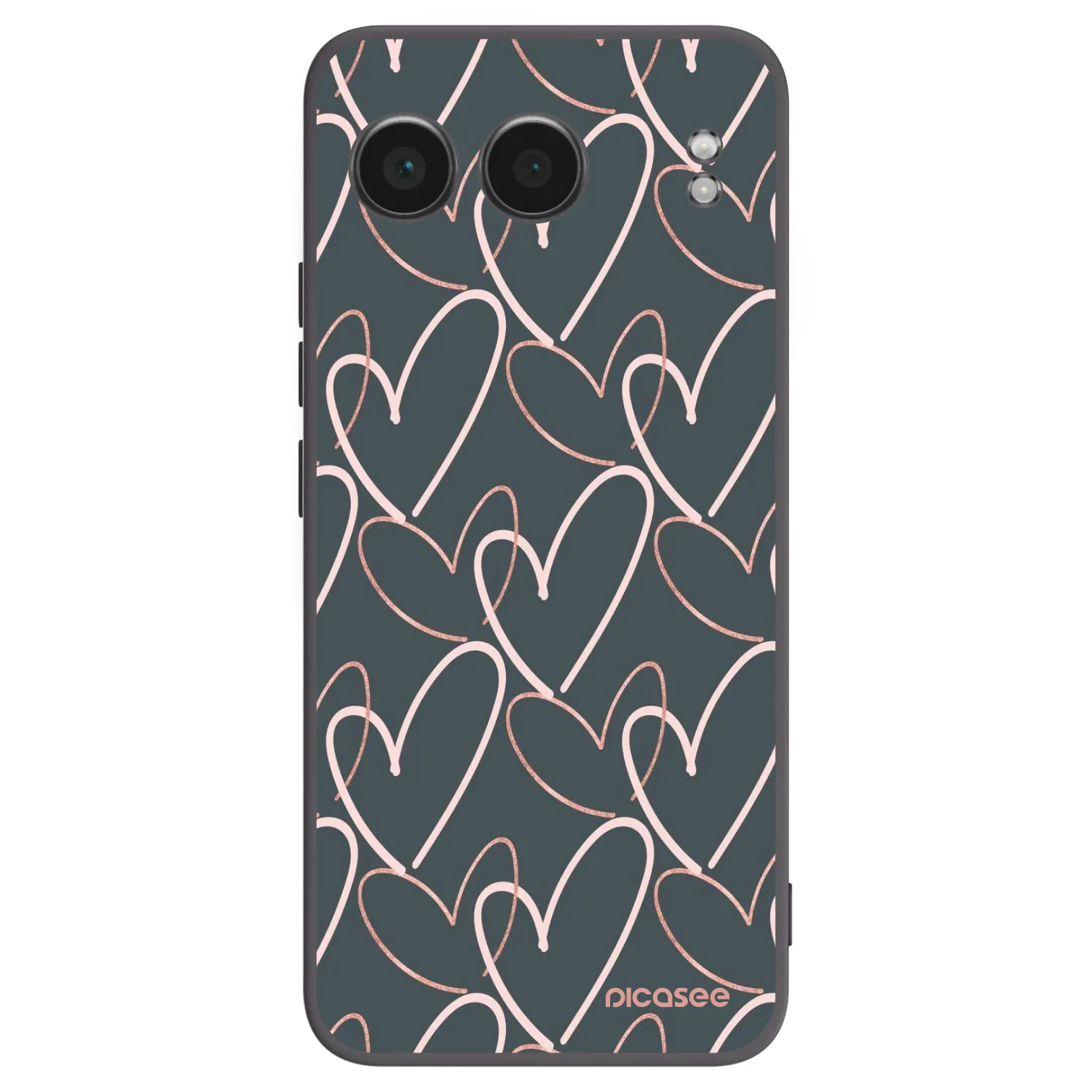 Picasee silikónový čierny obal pre OnePlus Nord 4 - Veľa lásky