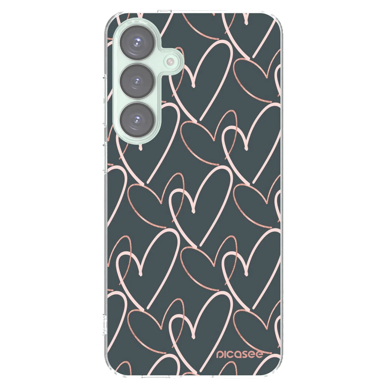 Picasee silikónový prehľadný obal pre Samsung Galaxy S25+ 5G - Veľa lásky