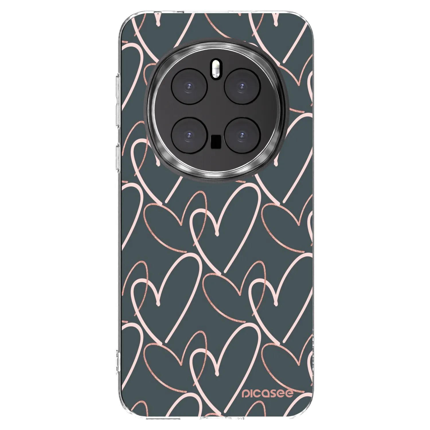 Picasee silikónový prehľadný obal pre Honor Magic7 Pro 5G - Veľa lásky