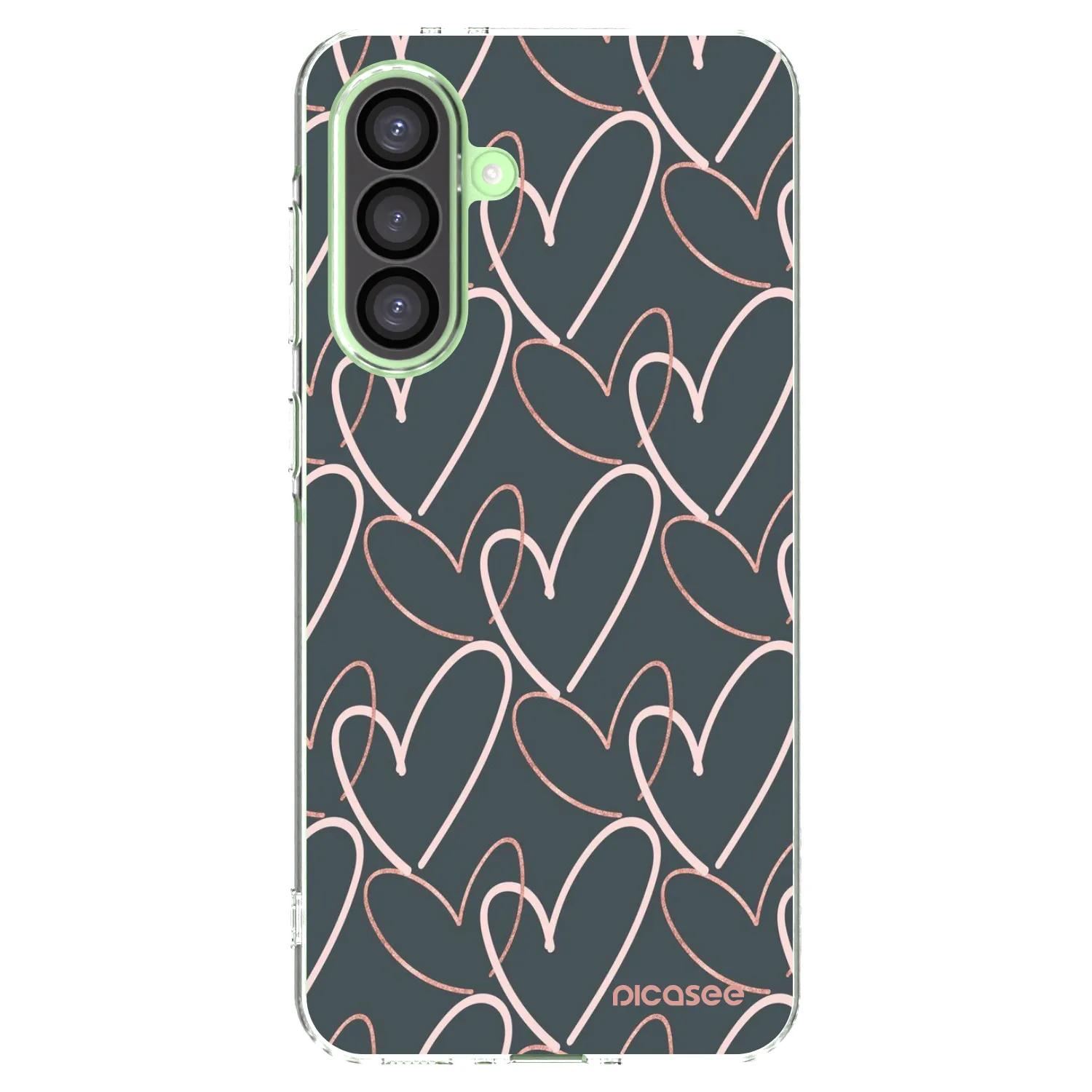Picasee silikónový prehľadný obal pre Samsung Galaxy A26 5G A266B - Veľa lásky