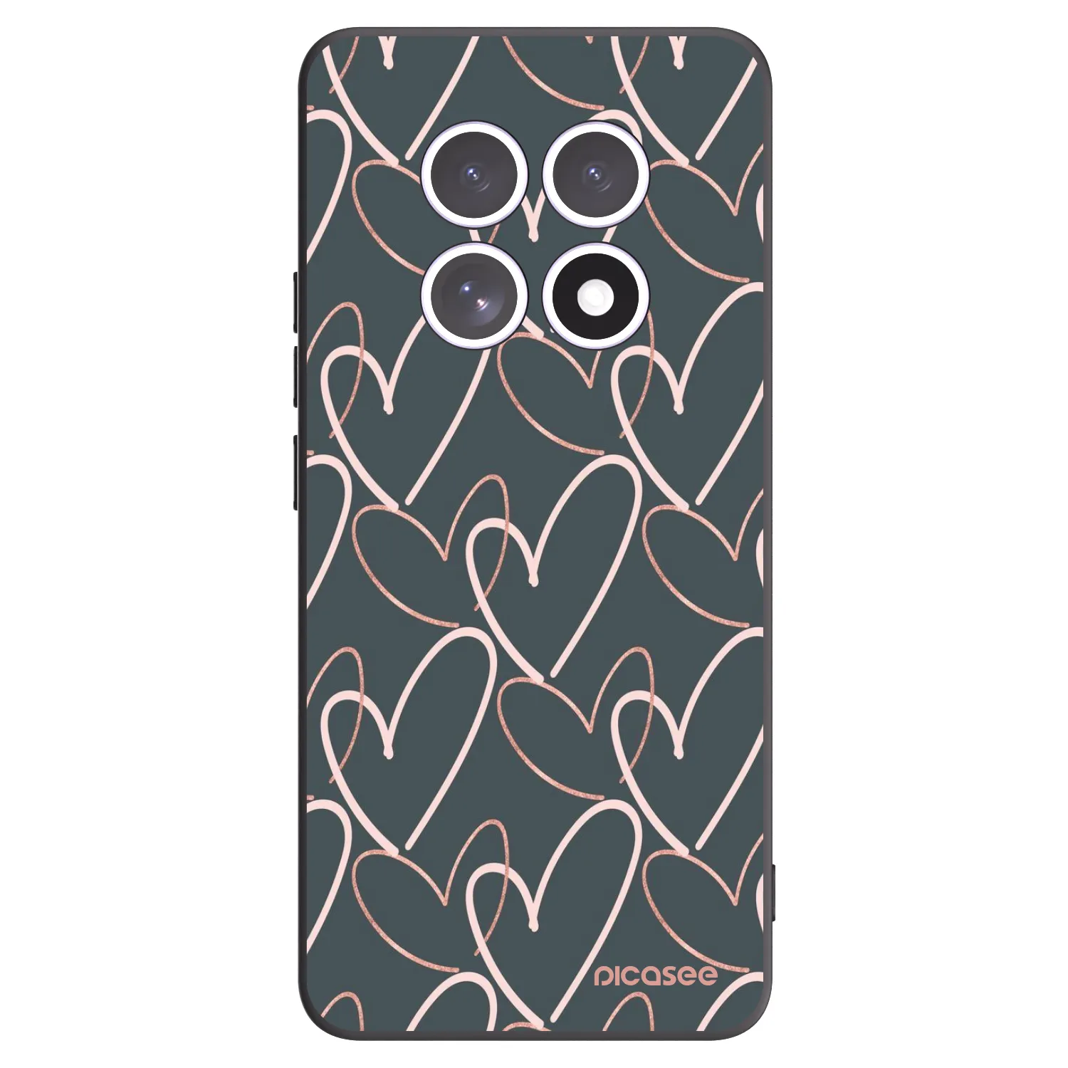 Picasee silikónový čierny obal pre Xiaomi Redmi Note 15 - Veľa lásky