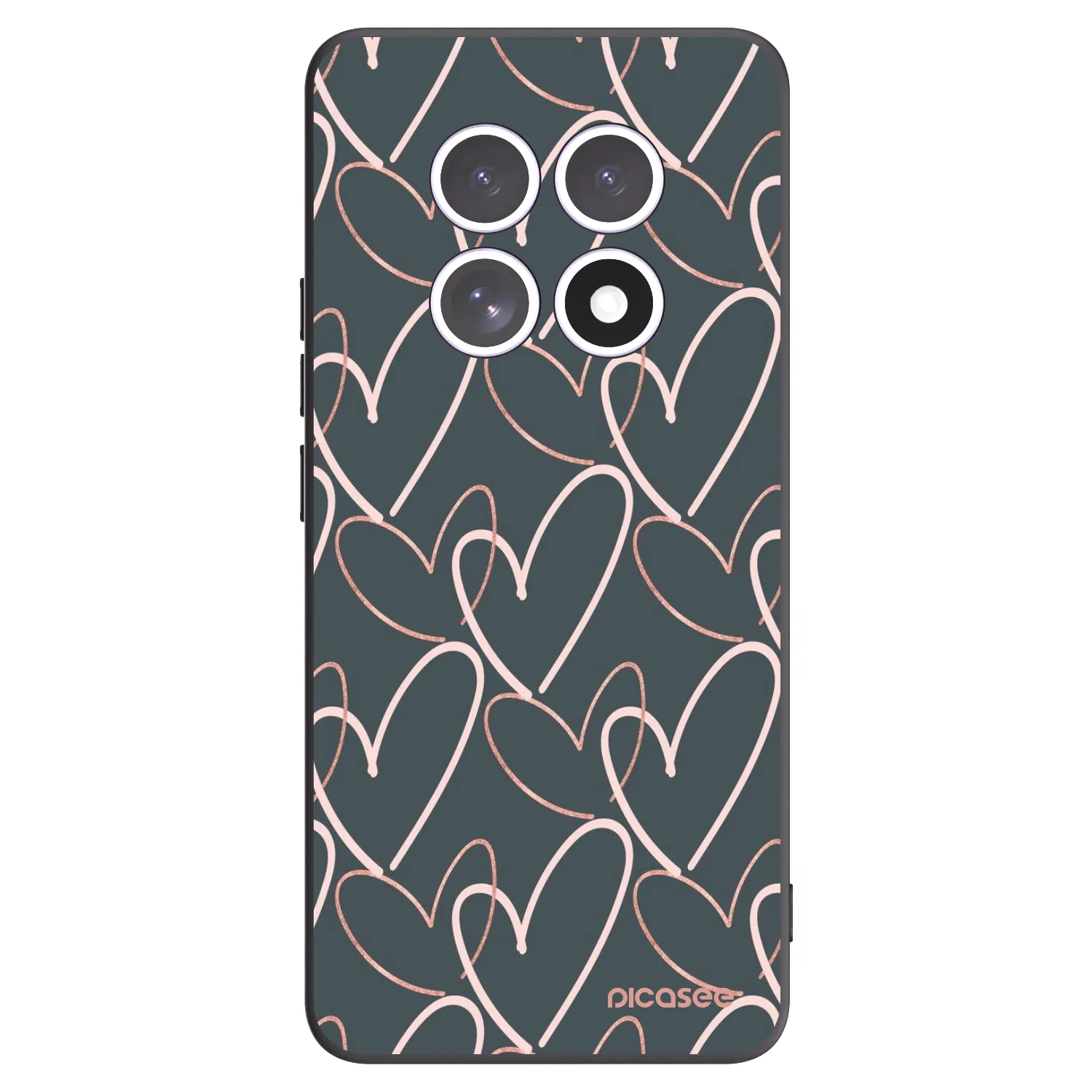 Picasee silikónový čierny obal pre Xiaomi Redmi Note 15 5G - Veľa lásky