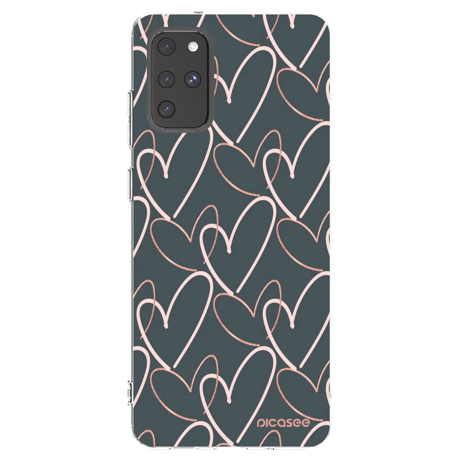 Picasee silikónový prehľadný obal pre Samsung Galaxy S20+ G985F - Veľa lásky