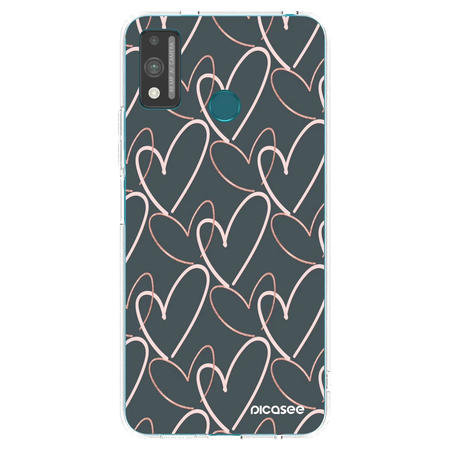 Picasee silikónový prehľadný obal pre Honor 9X Lite - Veľa lásky