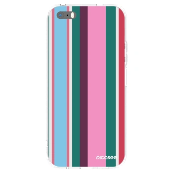 Picasee silikónový prehľadný obal pre Apple iPhone 5/5S/SE - Cabana club