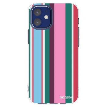 Picasee silikónový prehľadný obal pre Apple iPhone 12 mini - Cabana club