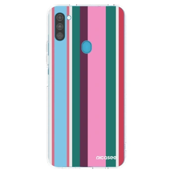 Picasee silikónový prehľadný obal pre Samsung Galaxy M11 - Cabana club