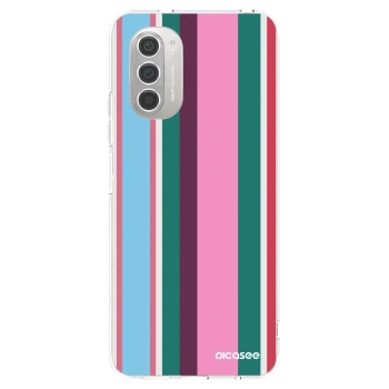 Picasee silikónový prehľadný obal pre Motorola Moto G51 - Cabana club