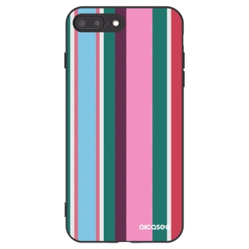Picasee silikónový čierny obal pre Apple iPhone 8 Plus - Cabana club