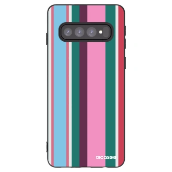 Picasee silikónový čierny obal pre Samsung Galaxy S10 G973 - Cabana club