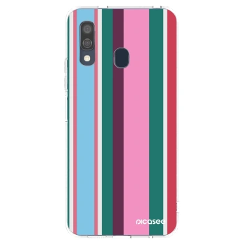 Picasee silikónový prehľadný obal pre Samsung Galaxy A40 A405F - Cabana club