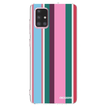 Picasee silikónový prehľadný obal pre Samsung Galaxy A71 A715F - Cabana club