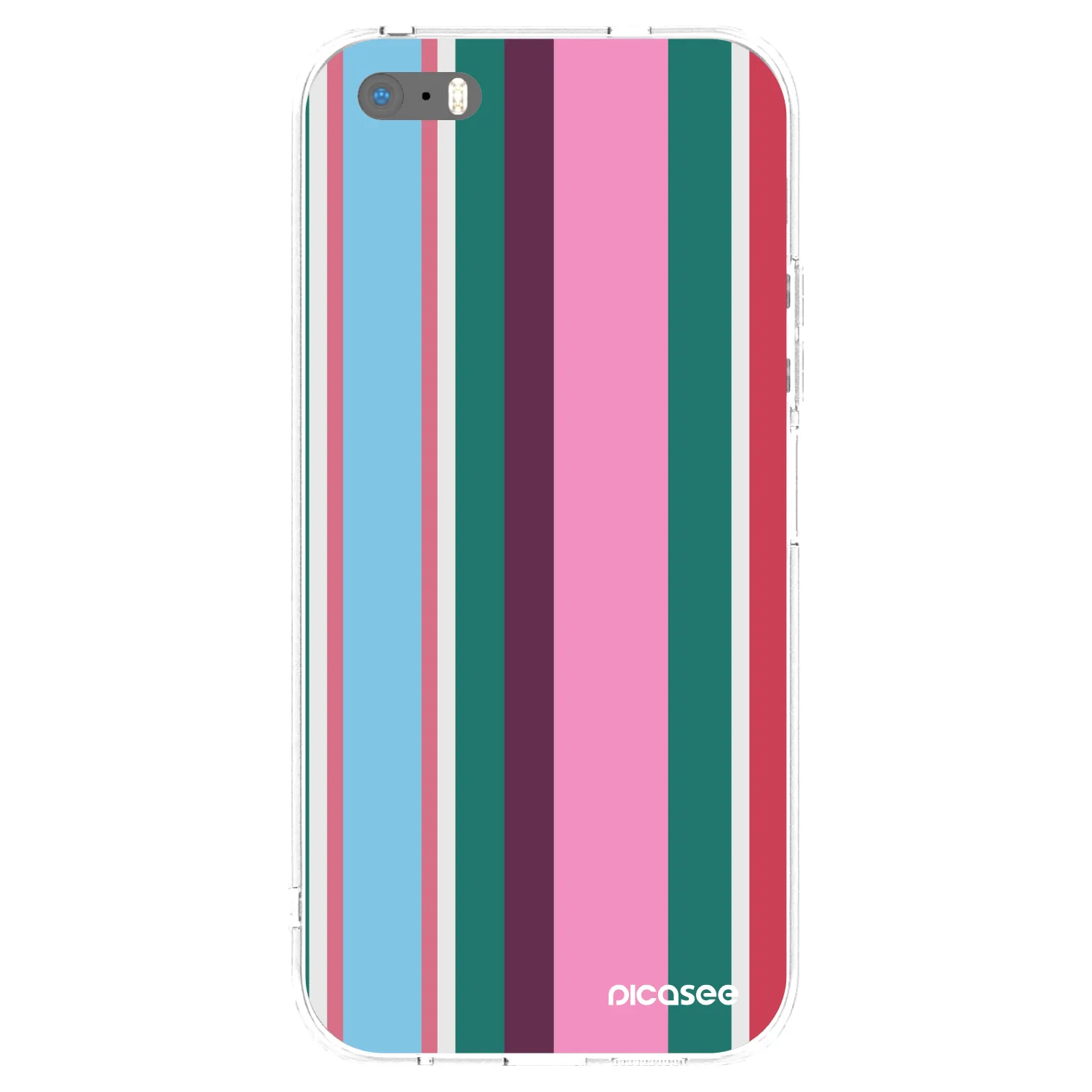 Picasee silikónový prehľadný obal pre Apple iPhone 5/5S/SE - Cabana club