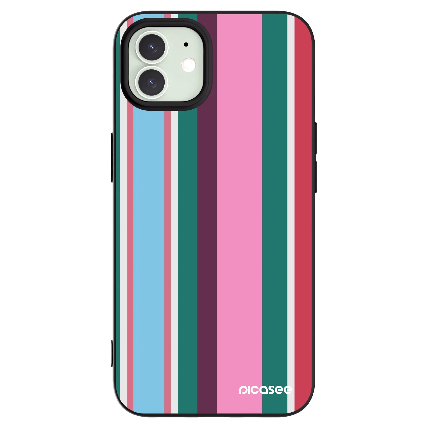 Picasee silikónový čierny obal pre Apple iPhone 12 Pro - Cabana club