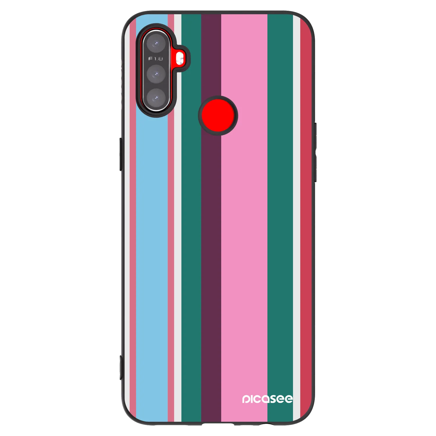 Picasee silikónový čierny obal pre Realme C3 - Cabana club