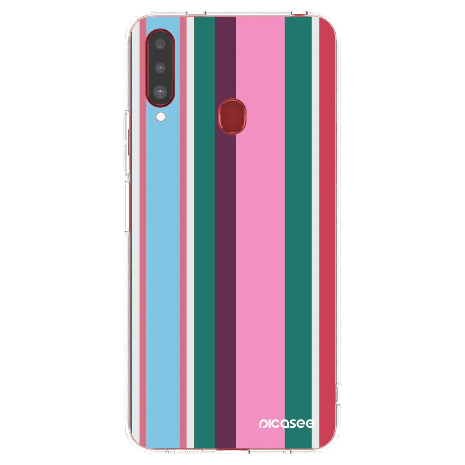 Picasee silikónový prehľadný obal pre Samsung Galaxy A20s - Cabana club