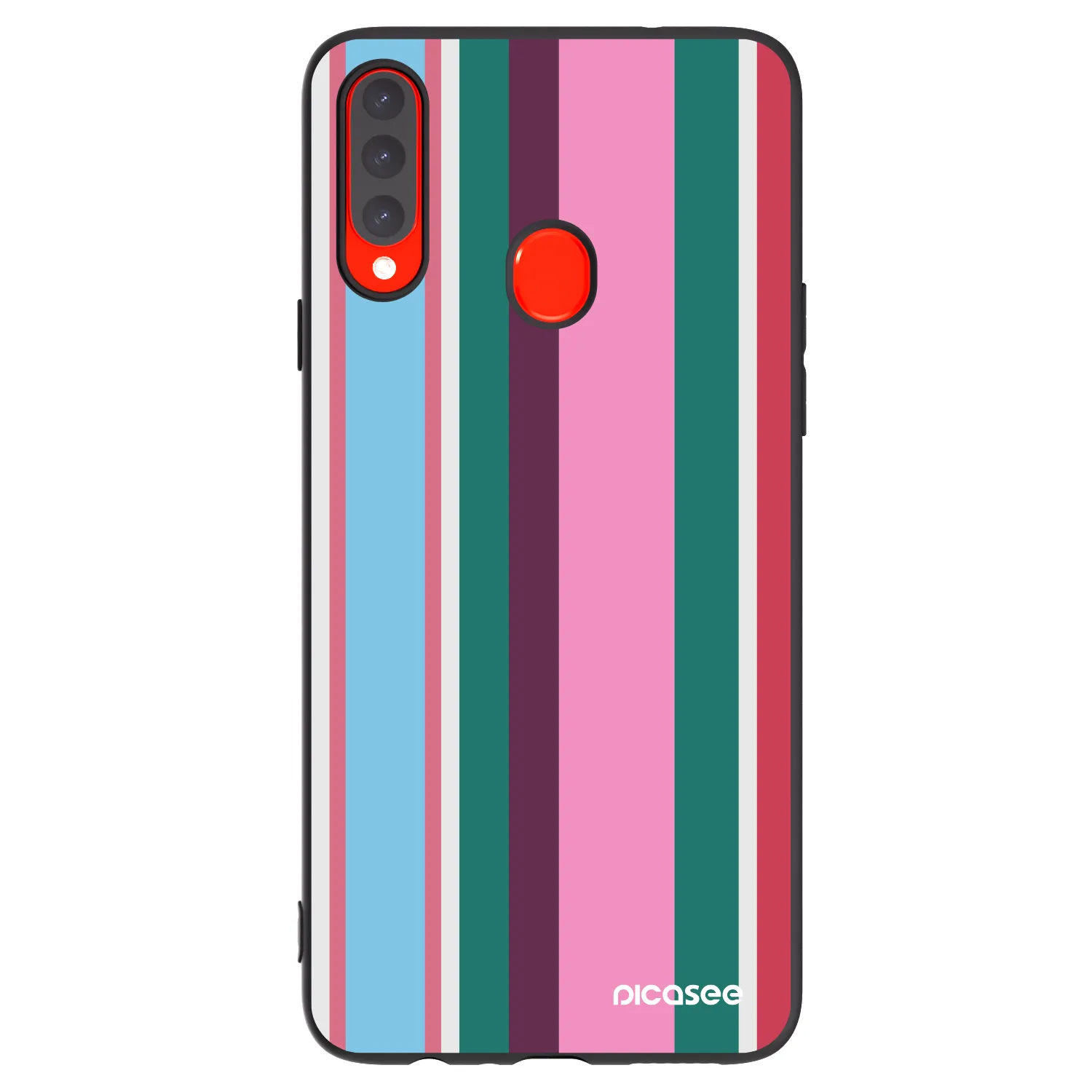 Picasee silikónový čierny obal pre Samsung Galaxy A20s - Cabana club