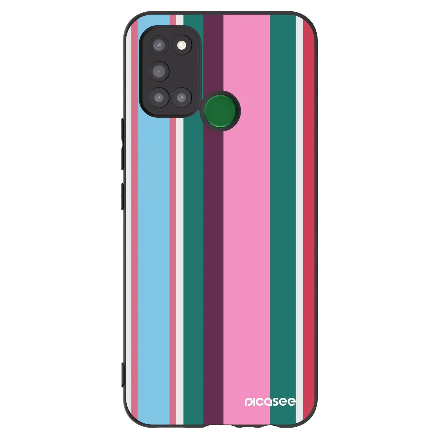 Picasee silikónový čierny obal pre Realme 7i - Cabana club