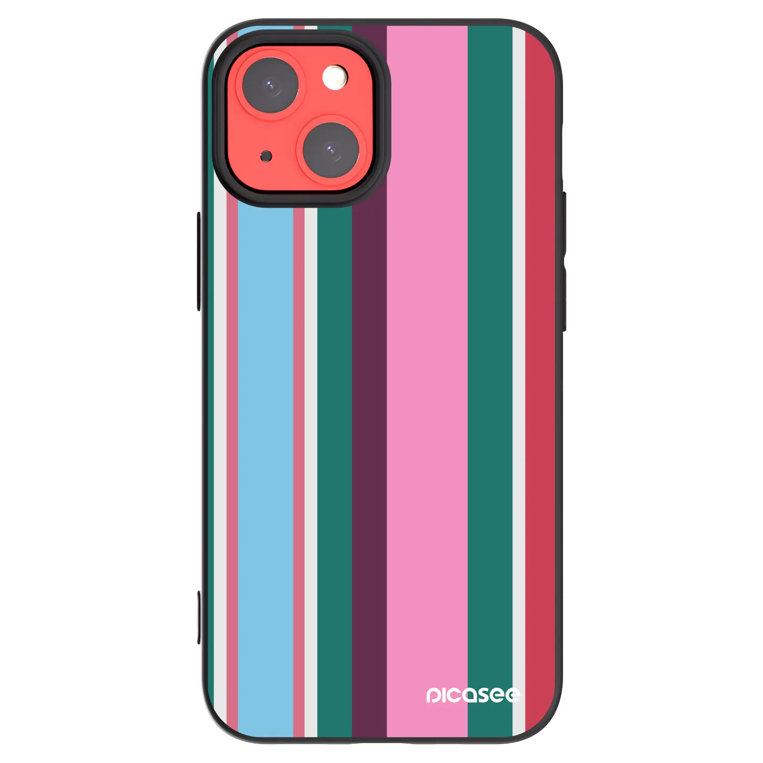 Picasee silikónový čierny obal pre Apple iPhone 13 mini - Cabana club