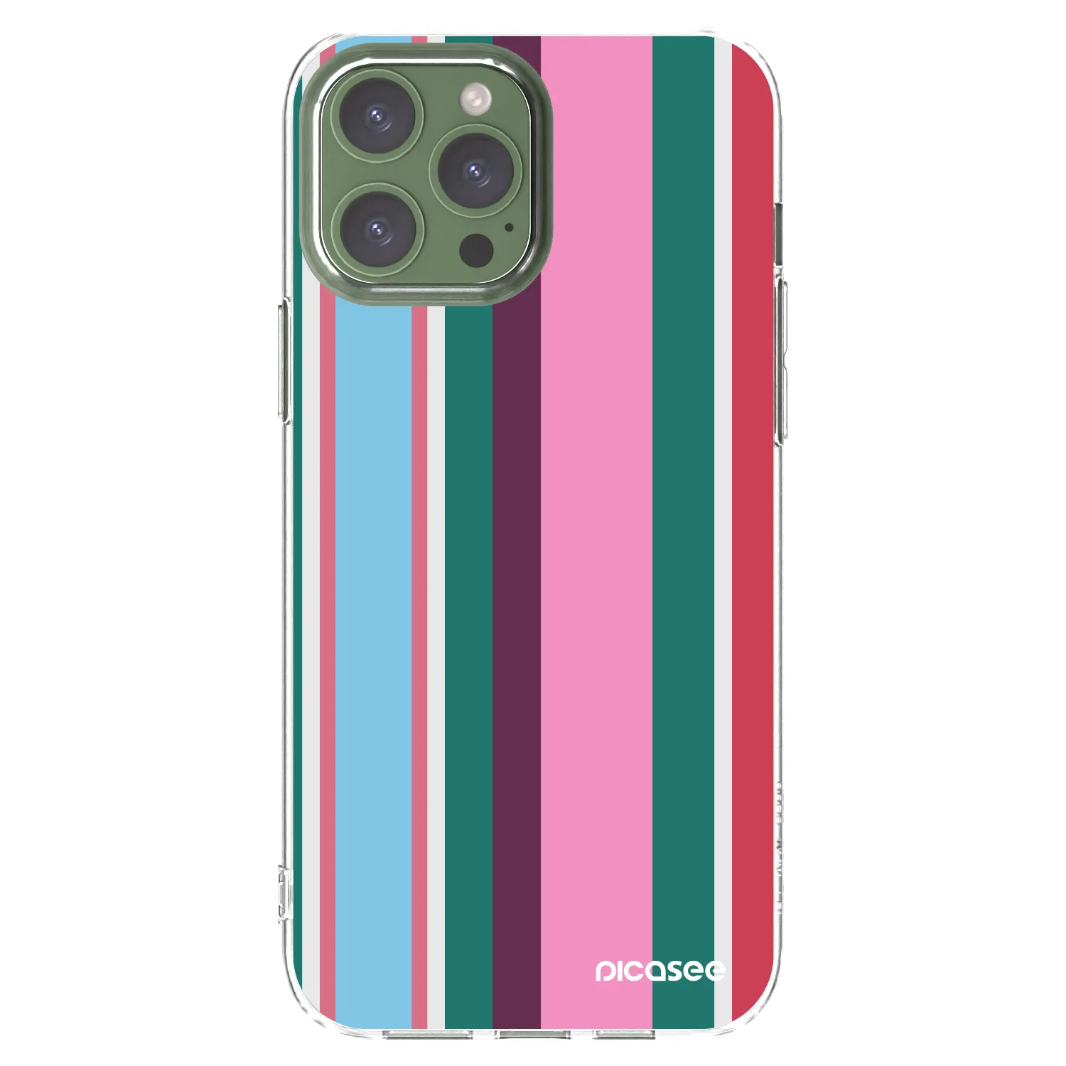 Picasee silikónový prehľadný obal pre Apple iPhone 13 Pro Max - Cabana club