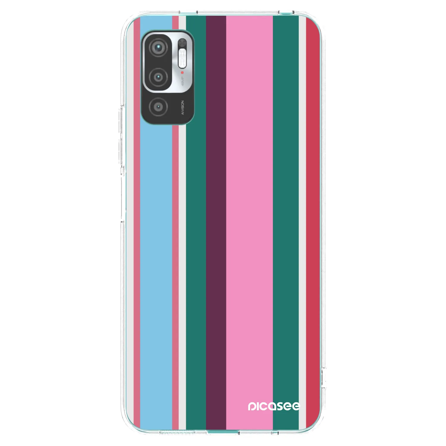 Picasee silikónový prehľadný obal pre Xiaomi Redmi Note 10 5G - Cabana club