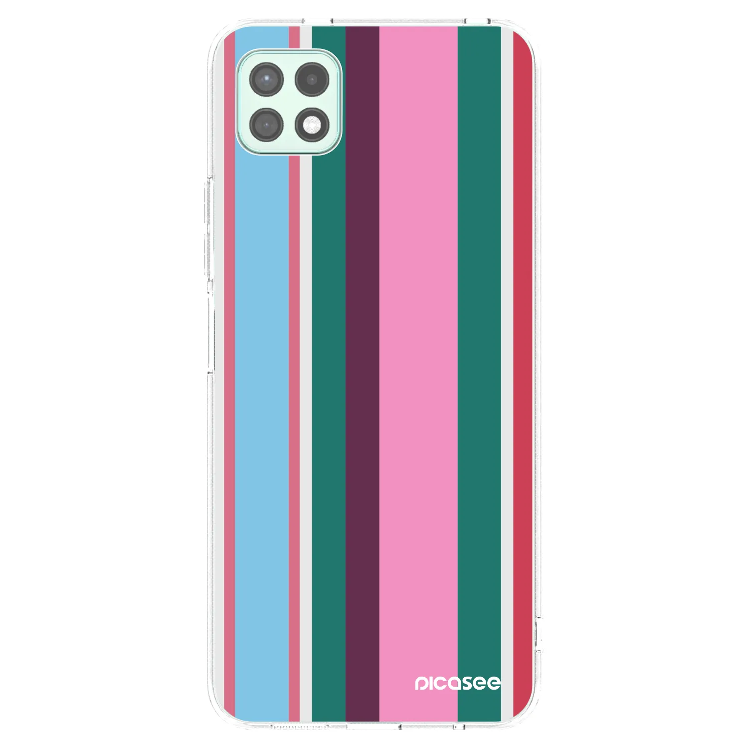 Picasee silikónový prehľadný obal pre Samsung Galaxy A22 A226B 5G - Cabana club