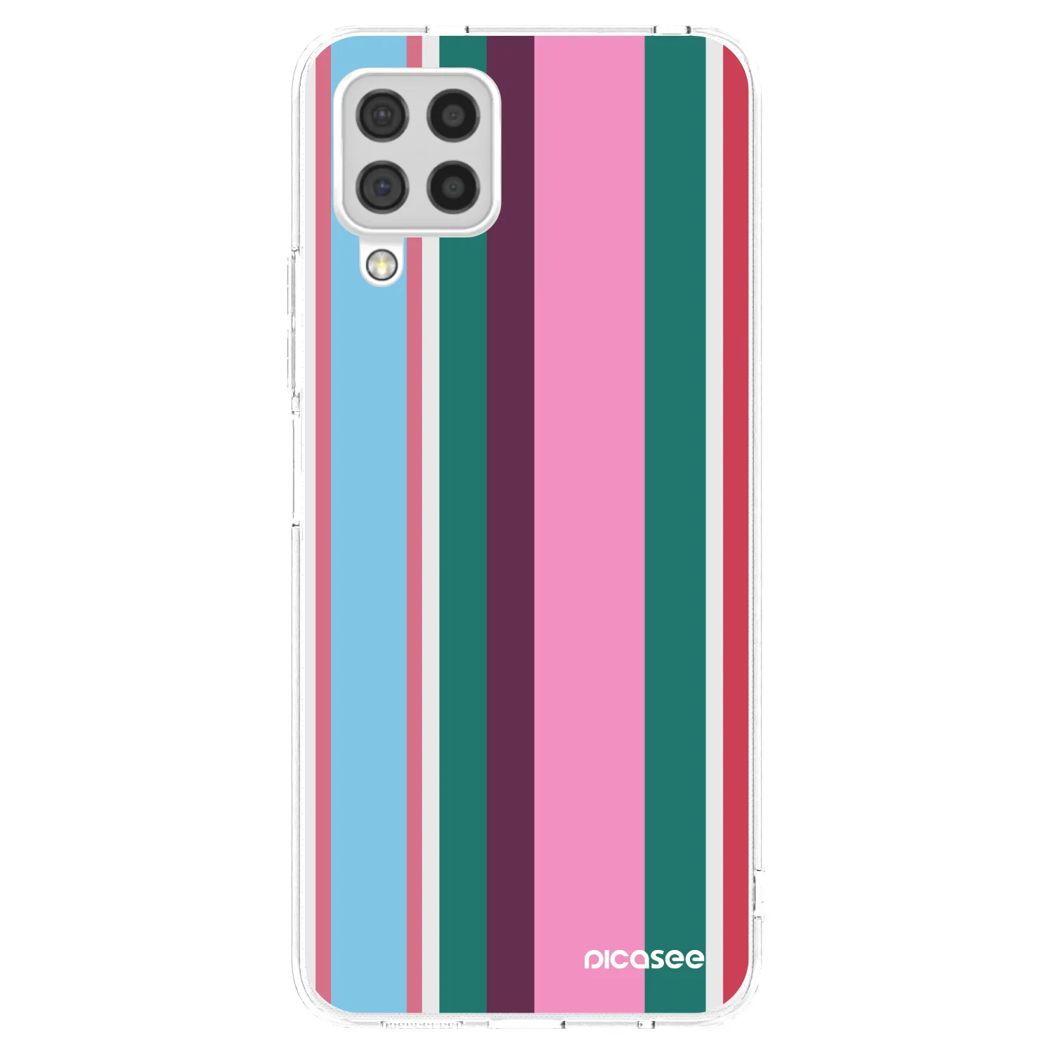 Picasee silikónový prehľadný obal pre Samsung Galaxy A22 A225F 4G - Cabana club