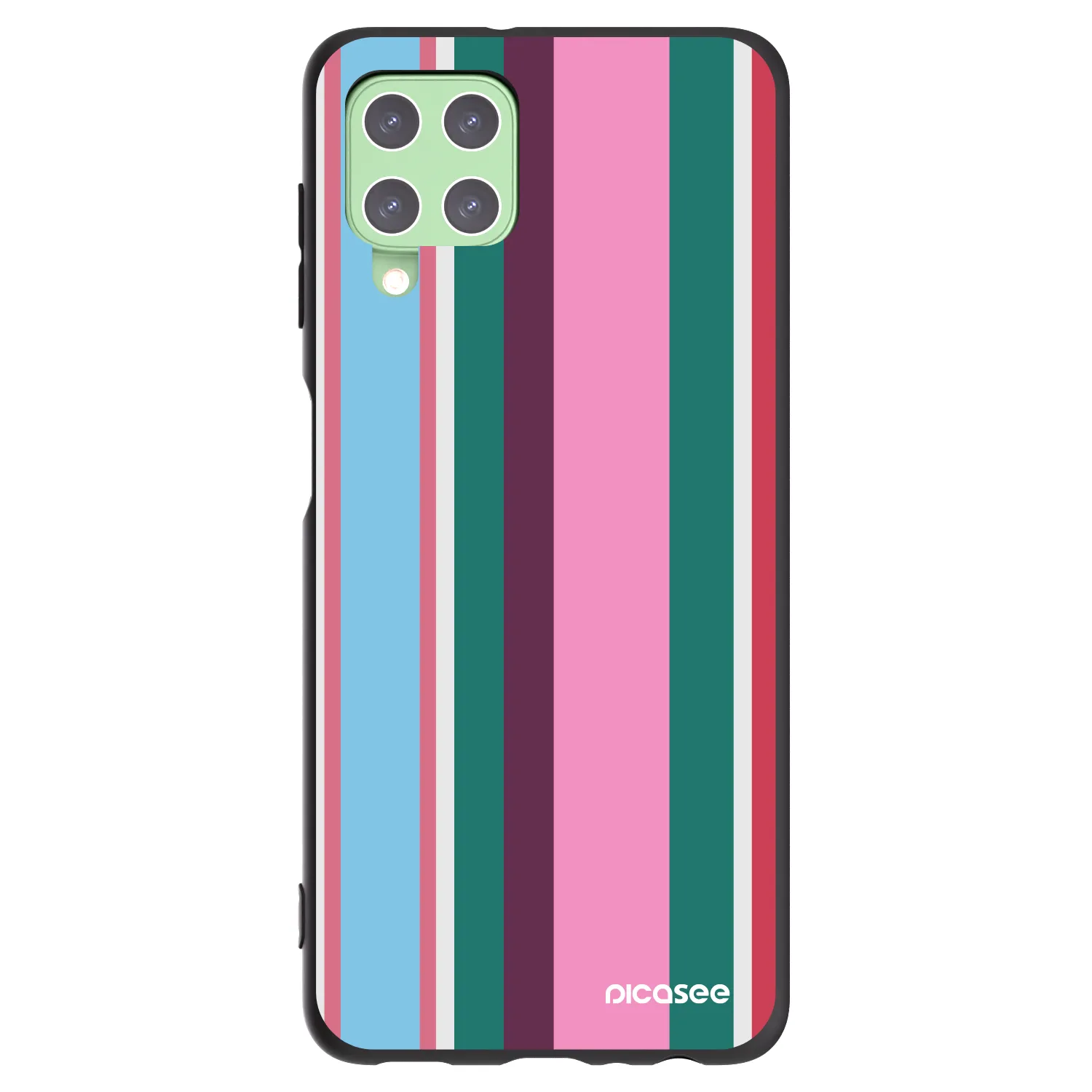 Picasee silikónový čierny obal pre Samsung Galaxy A22 A225F 4G - Cabana club
