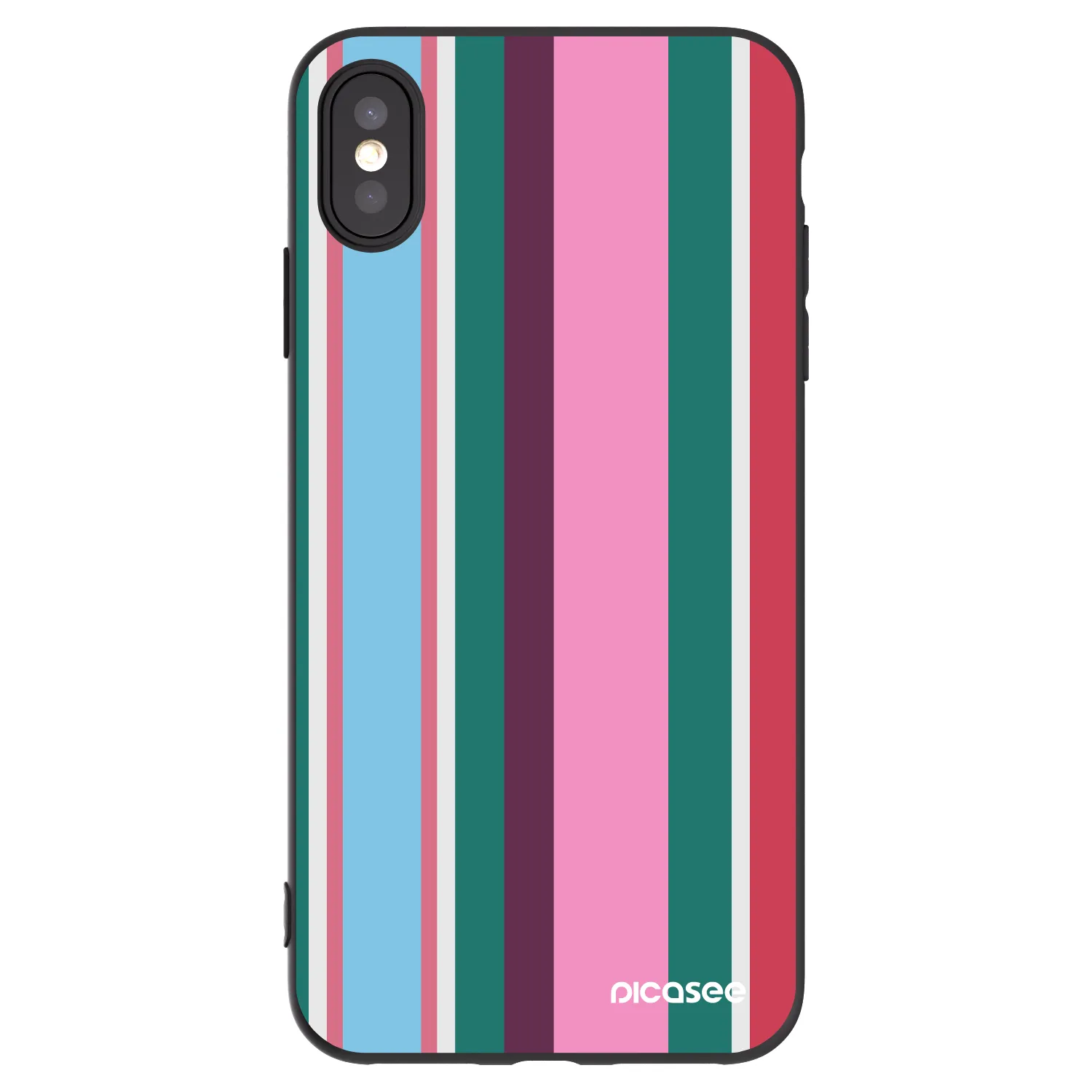 Picasee silikónový čierny obal pre Apple iPhone XS Max - Cabana club
