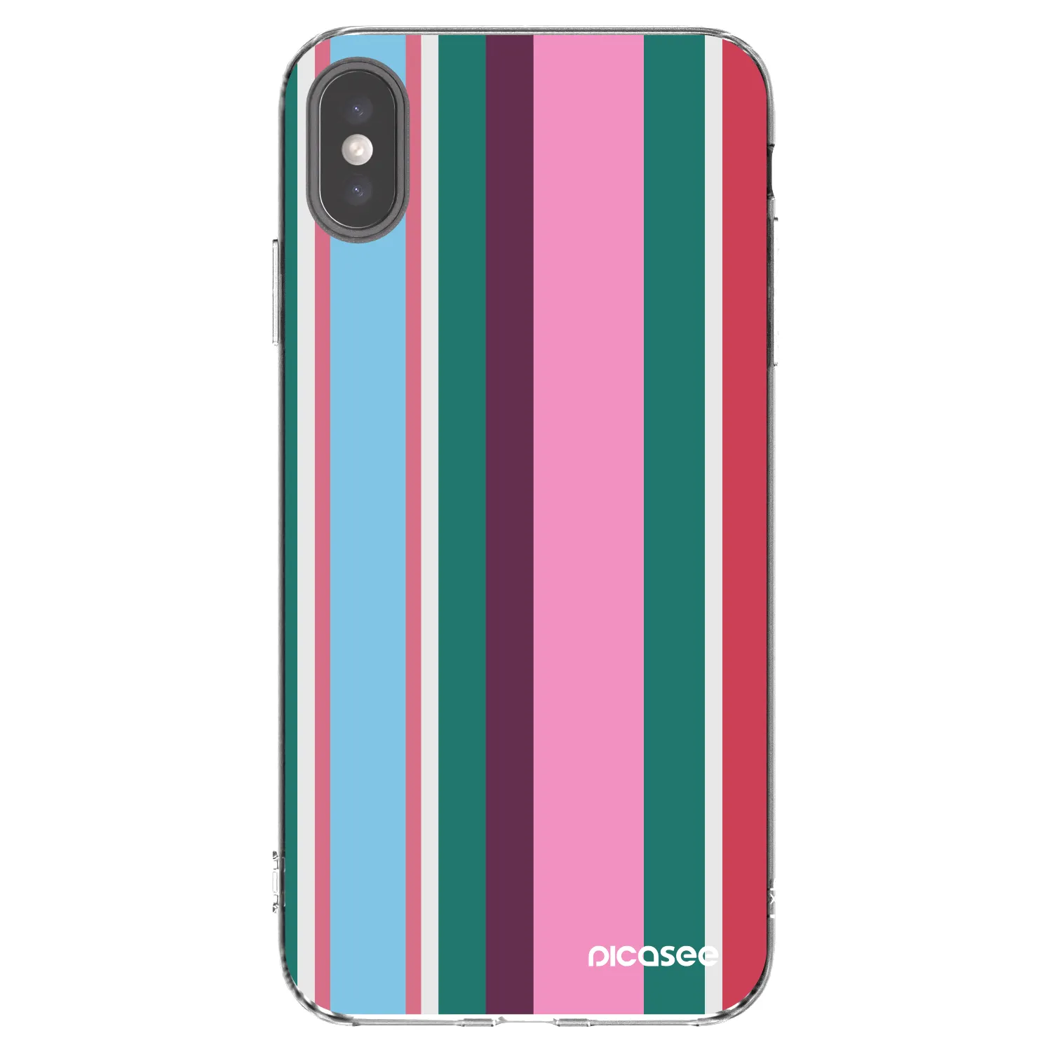Picasee silikónový prehľadný obal pre Apple iPhone XS Max - Cabana club