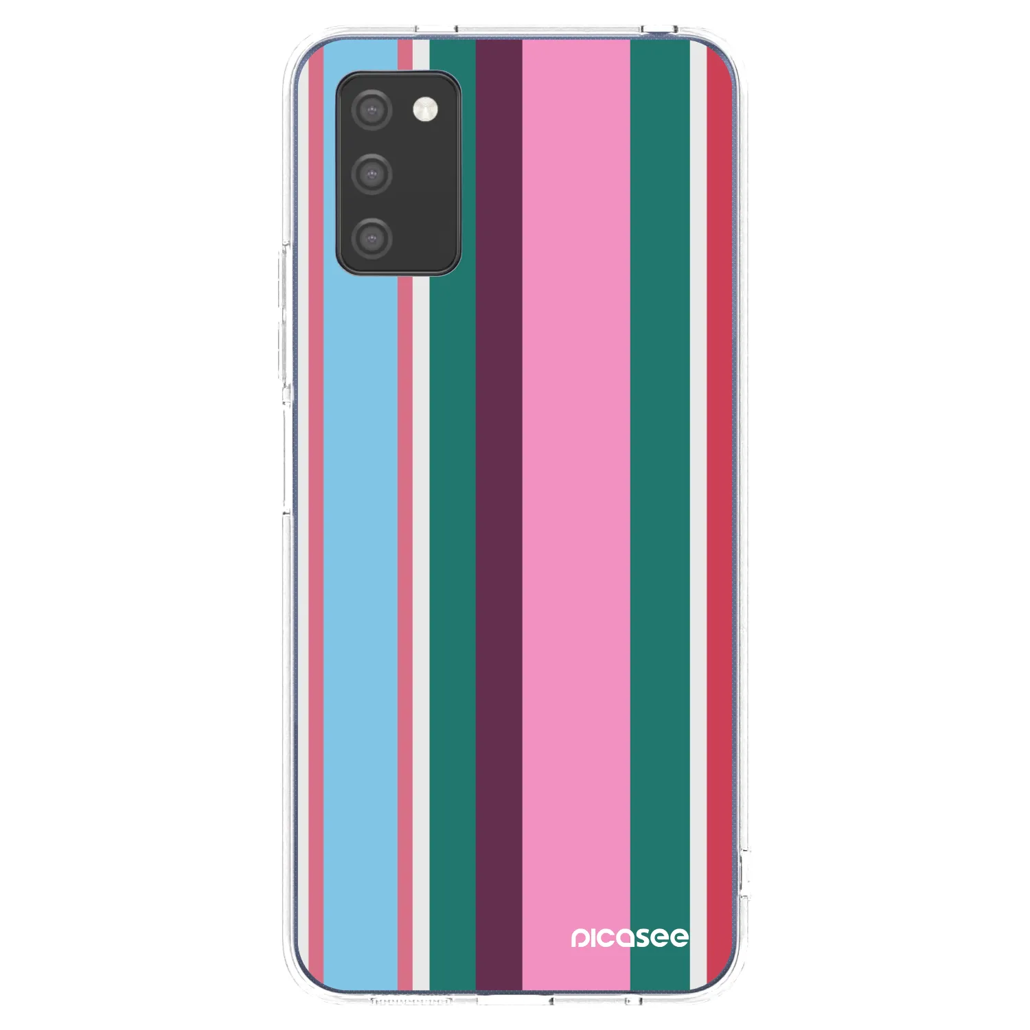 Picasee silikónový prehľadný obal pre Samsung Galaxy A03s A037G - Cabana club