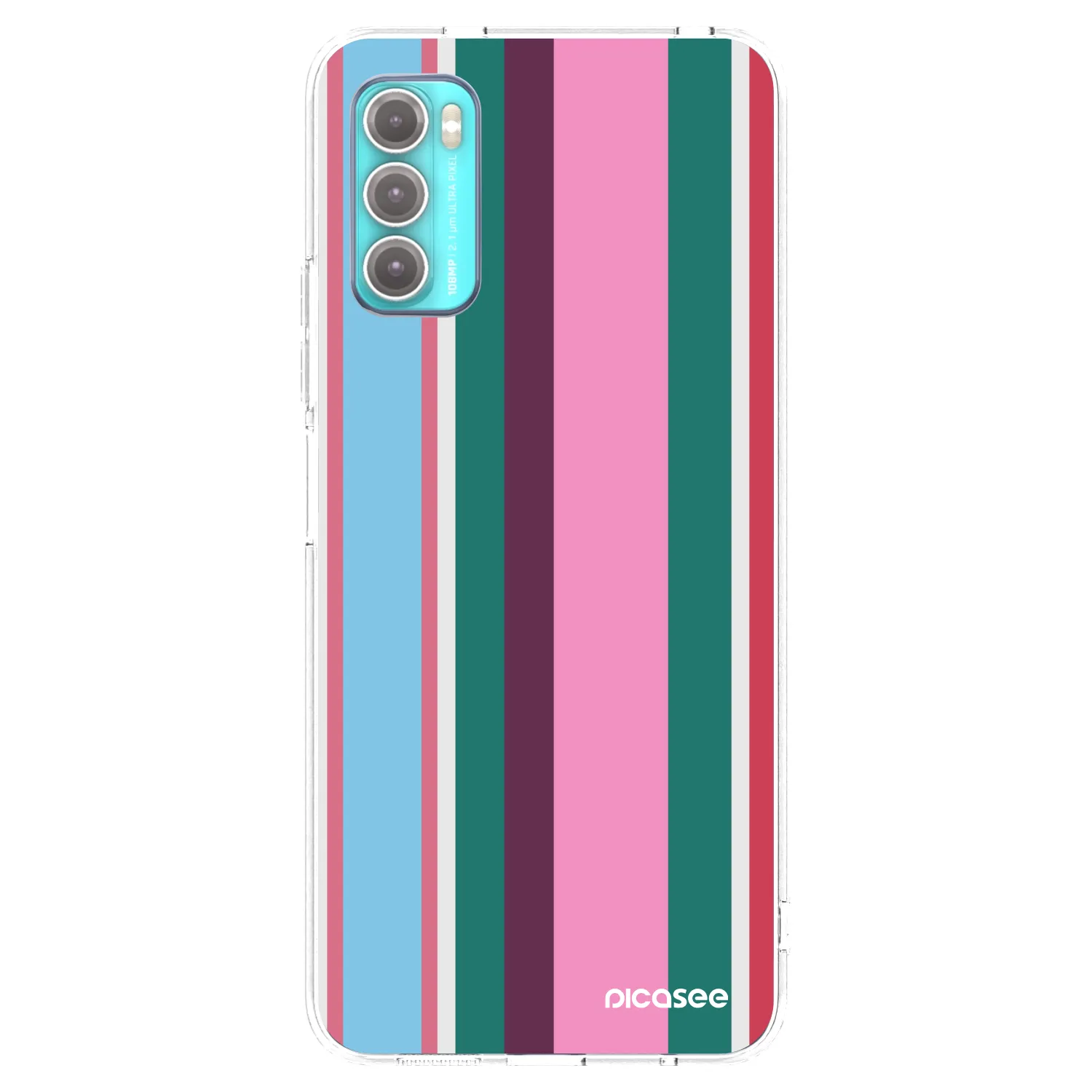 Picasee silikónový prehľadný obal pre Motorola Moto G60 - Cabana club