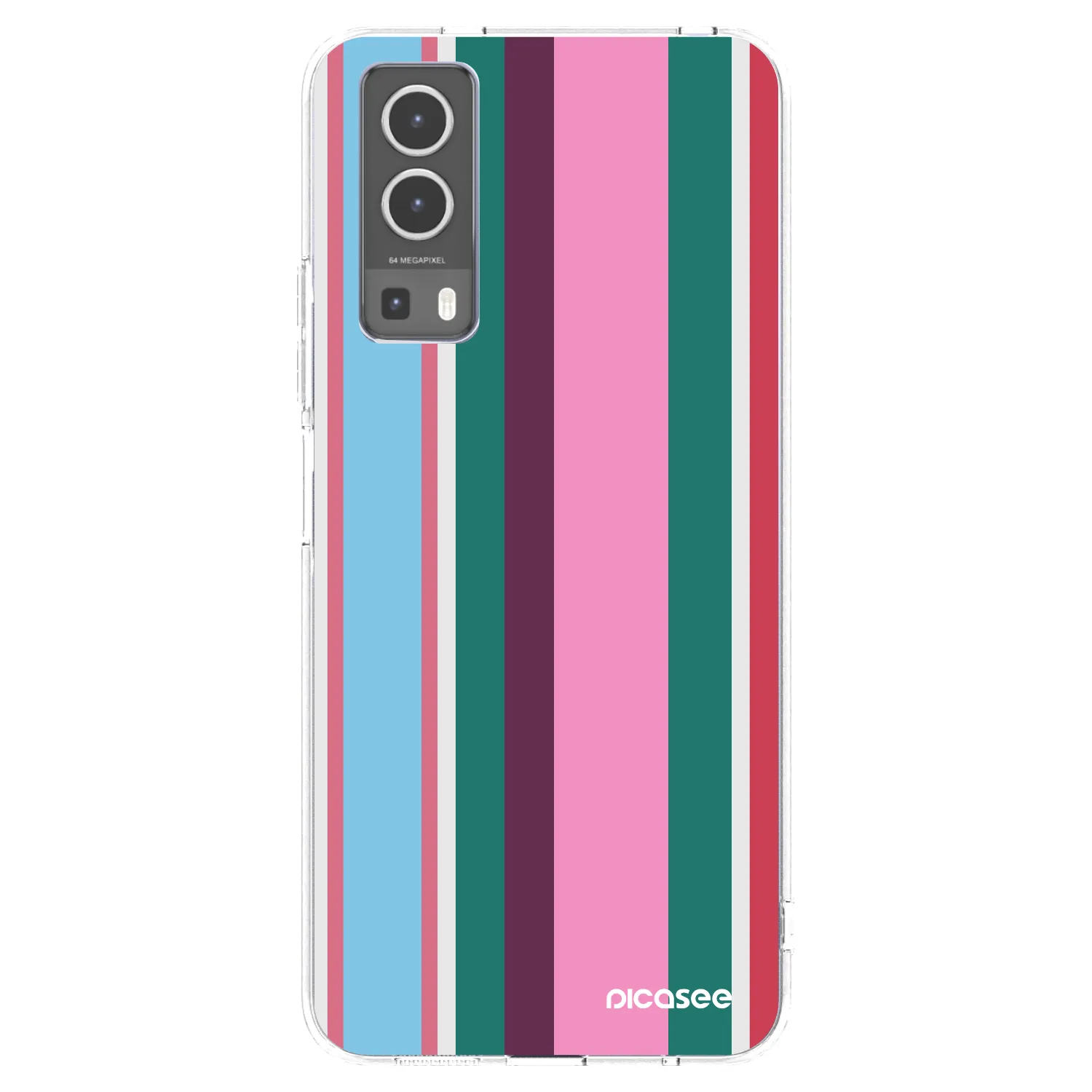 Picasee silikónový prehľadný obal pre Vivo Y72 5G - Cabana club