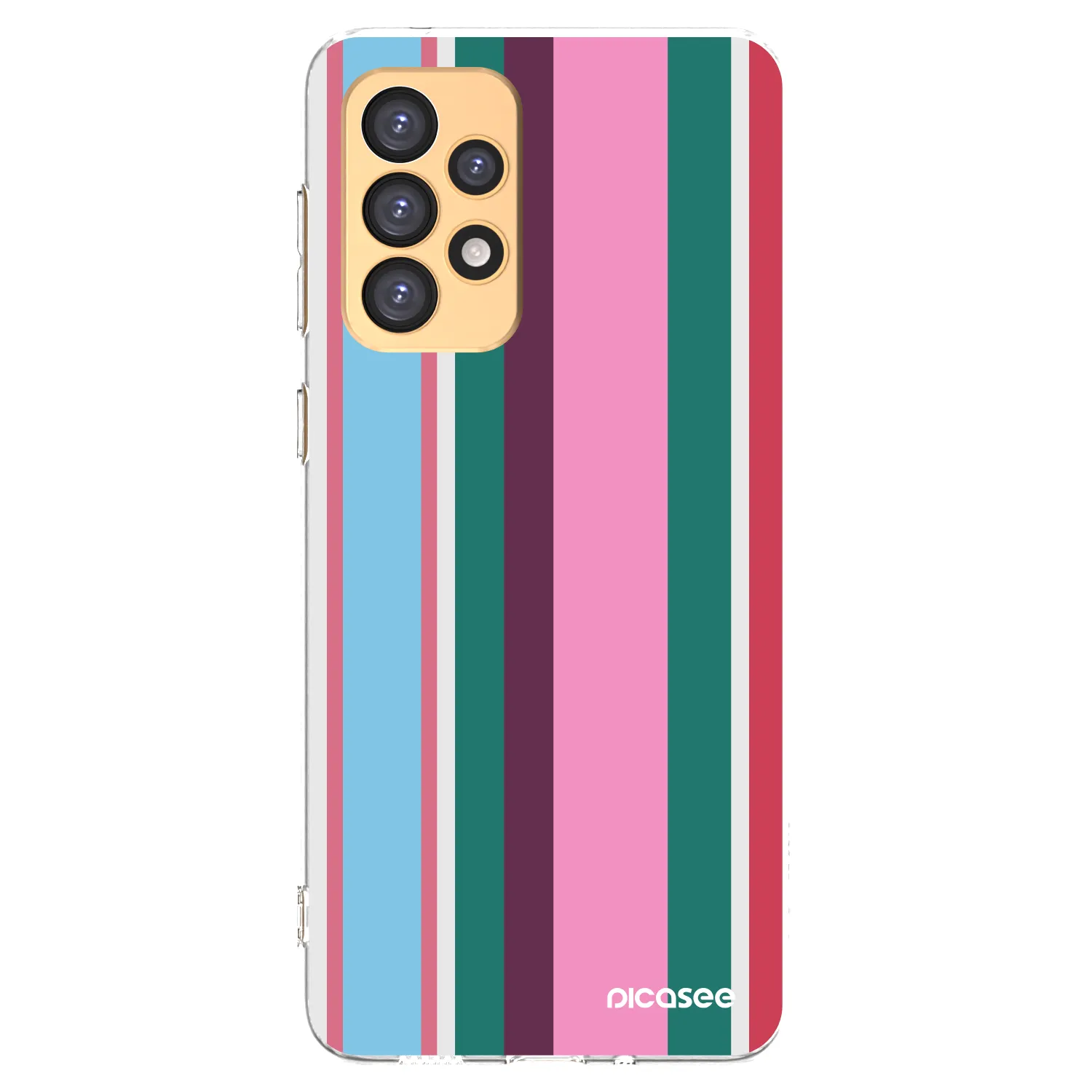 Picasee silikónový prehľadný obal pre Samsung Galaxy A33 5G A336 - Cabana club