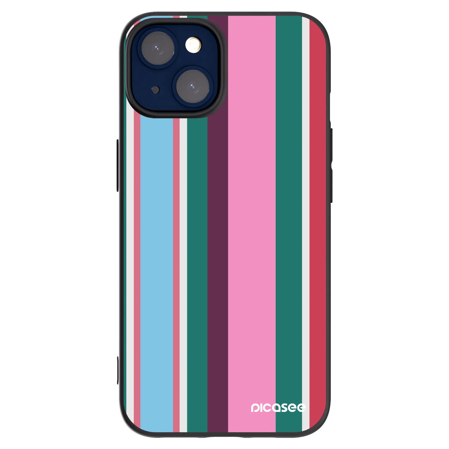 Picasee silikónový čierny obal pre Apple iPhone 14 - Cabana club