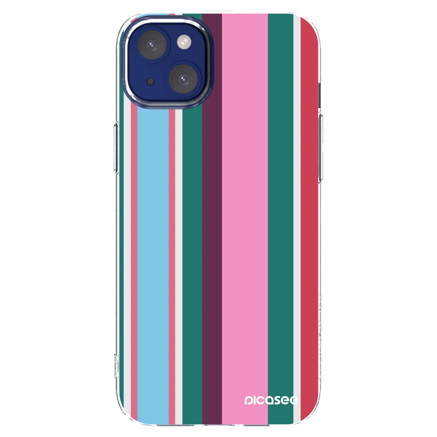 Picasee silikónový prehľadný obal pre Apple iPhone 14 Plus - Cabana club
